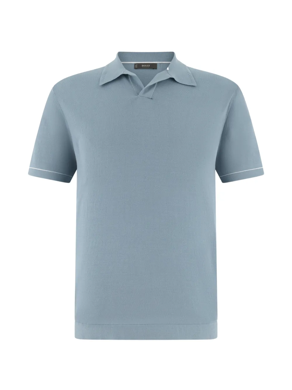 Boggi Milano 폴로 칼라 셔츠 | 블루