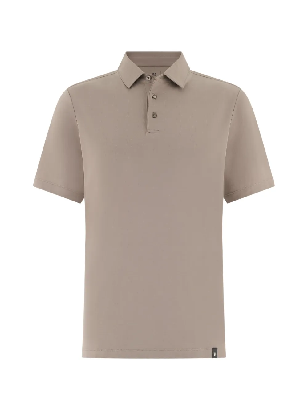 Boggi Milano front-button polo shirt - Toni neutri