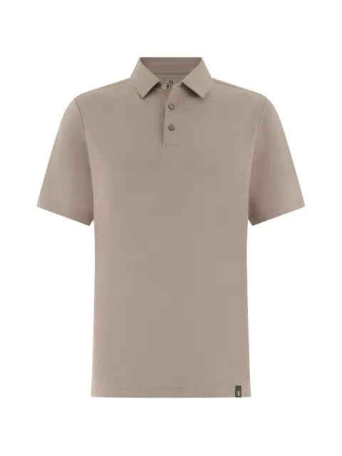 Boggi Milano front-button polo shirt