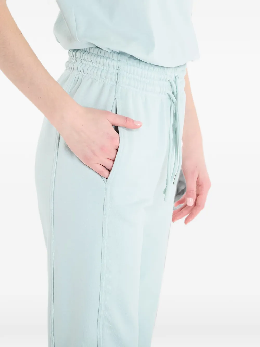 adidas by Stella McCartney x Stella McCartney katoenentrainingsbroek Groen