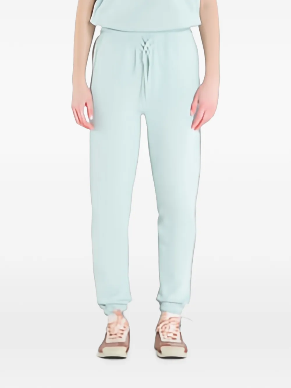 adidas by Stella McCartney logo-detail track pants - Verde