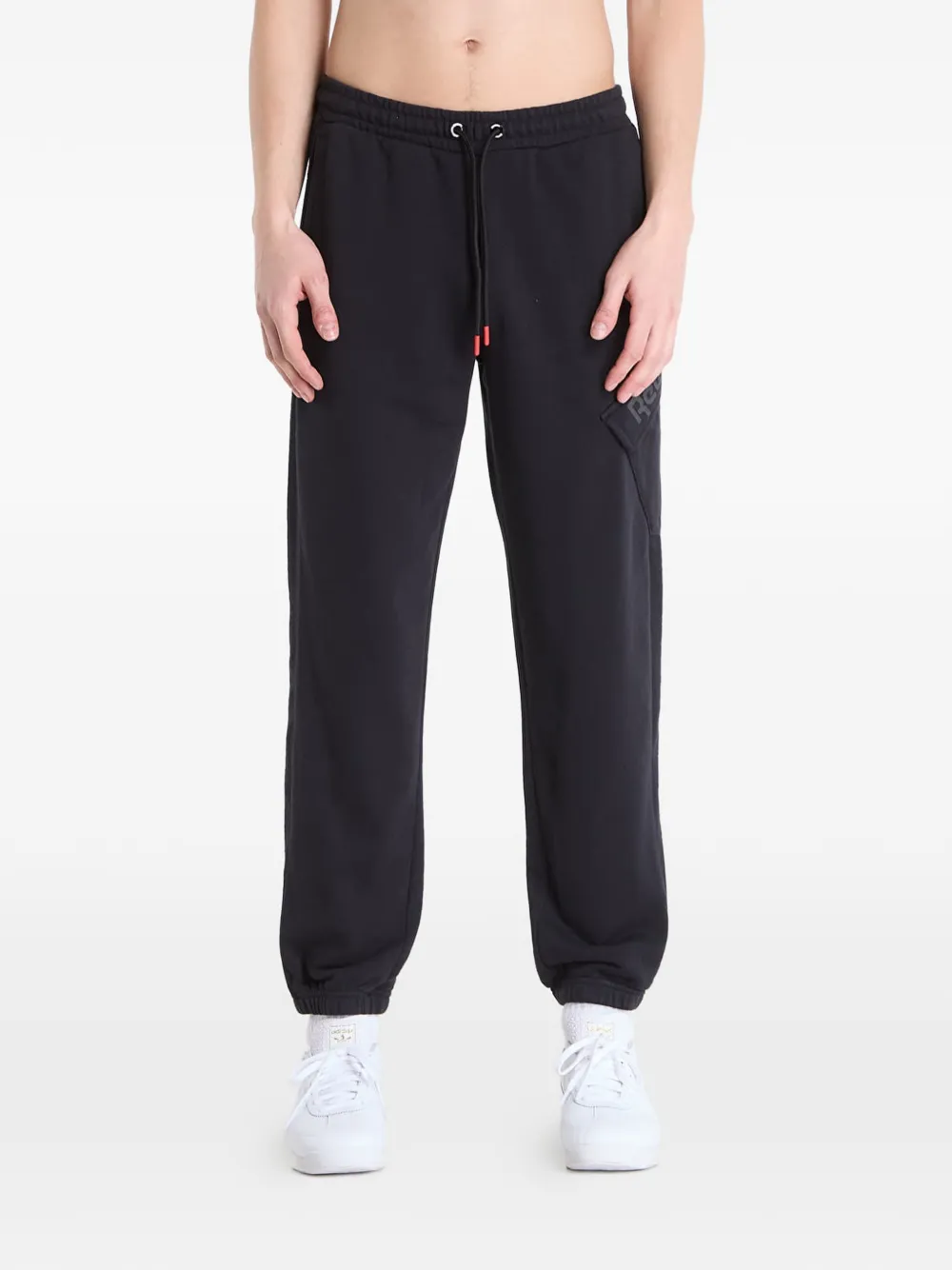 Reebok logo track pants - Nero