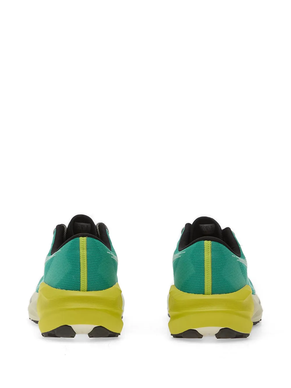 ASICS Novablast gestreepte sneakers Groen