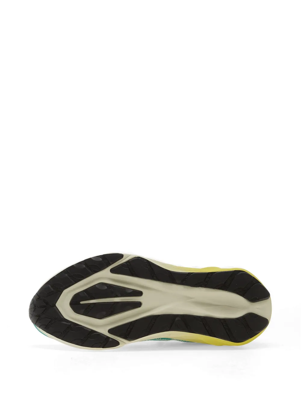 ASICS Novablast gestreepte sneakers Groen