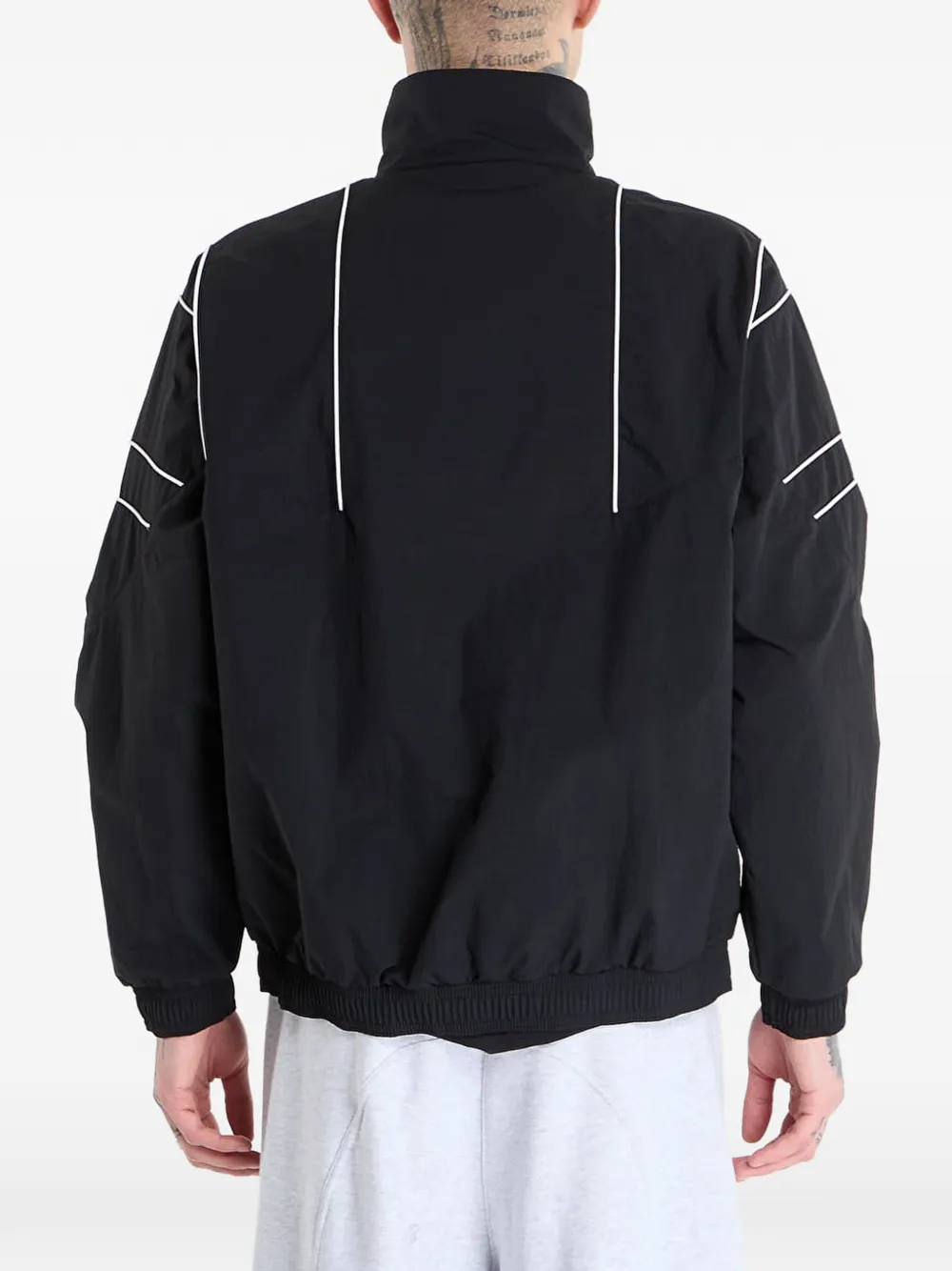adidas Cutline trainingsjack met hoge hals Zwart