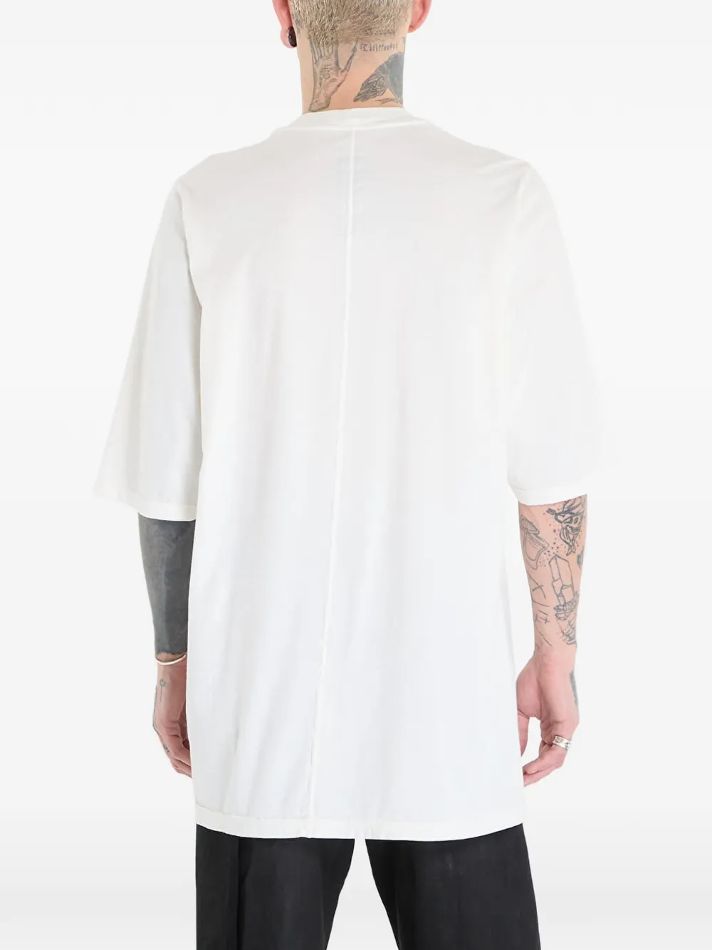 Rick Owens DRKSHDW Jumbo T-shirt met print Beige