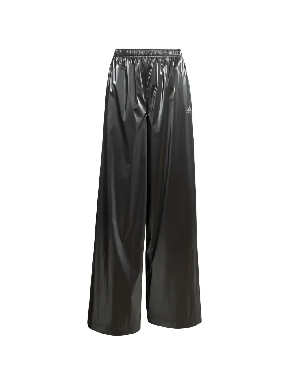 adidas logo wide-leg tracksuit bottoms - Grigio