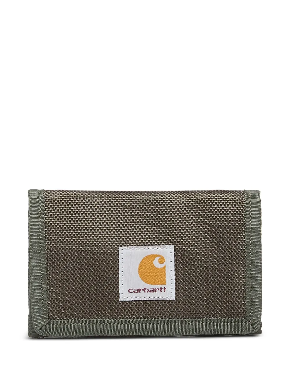 Carhartt WIP Prescott logo-patch wallet - Verde