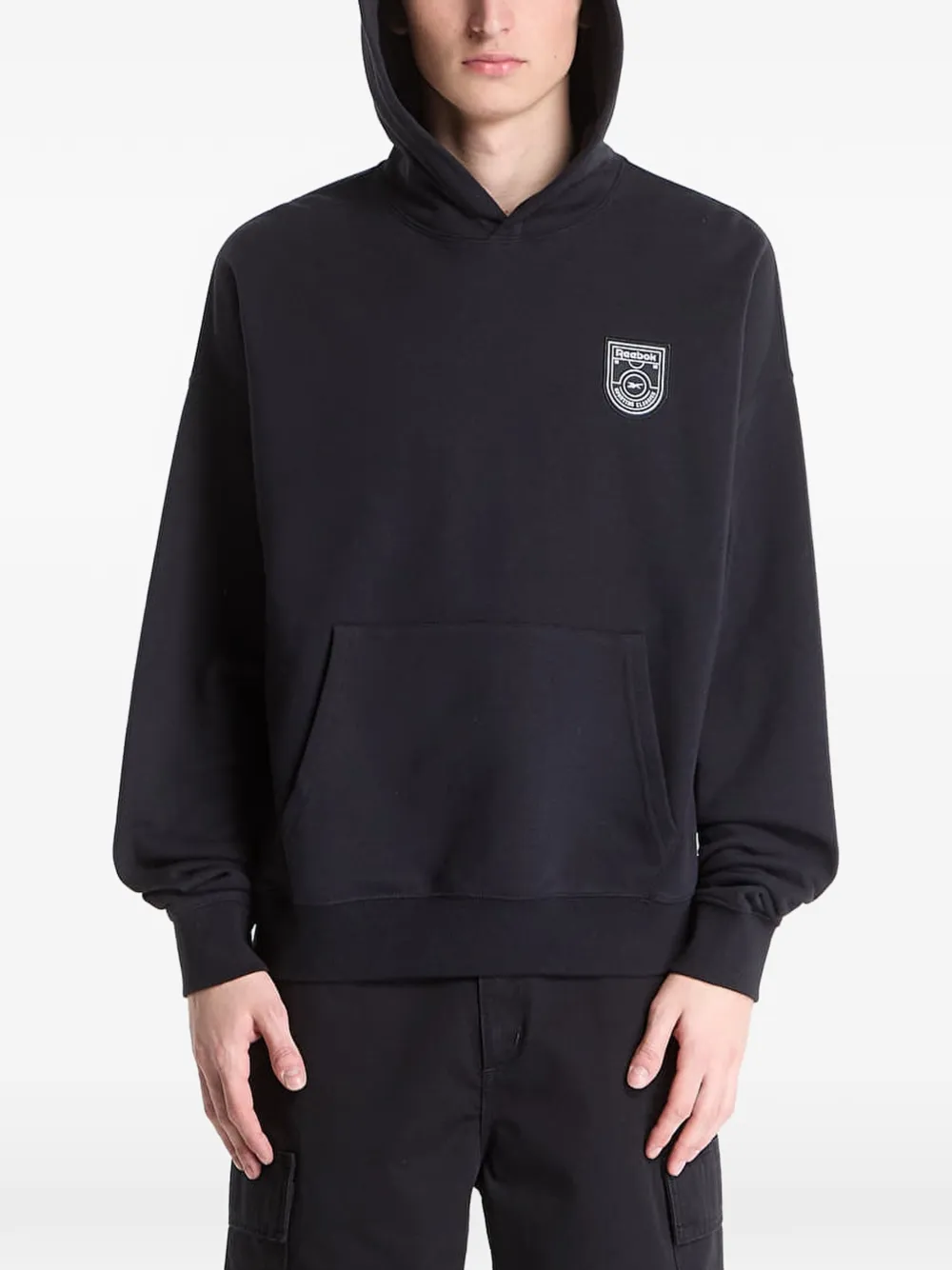 Reebok eighties 95 patch hoodie - Nero