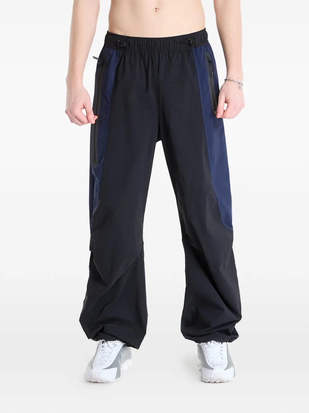 Nike Dri-FIT colourblock woven track pants - Nero