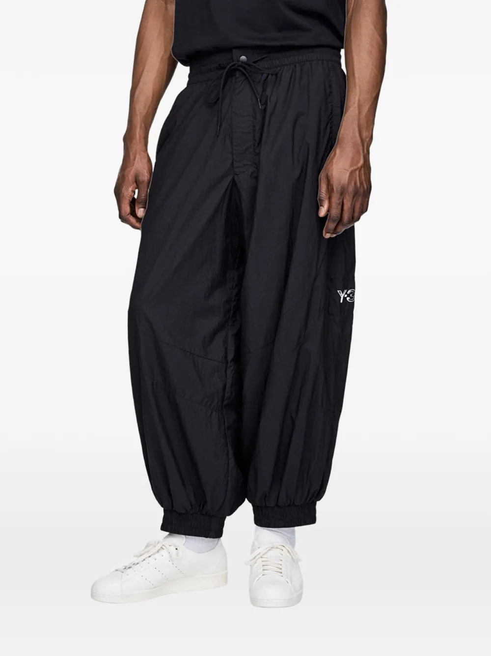 Y-3 Y-3 Raw Edge 3 Stripes track pants - Nero