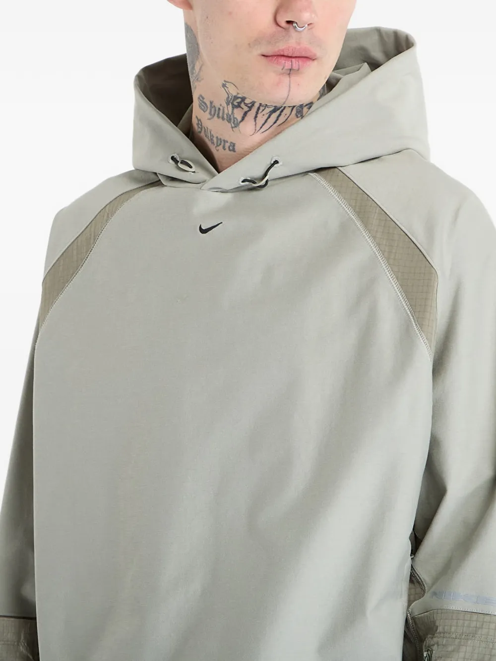 Nike Dri-FIT gebreide cargo hoodie Groen