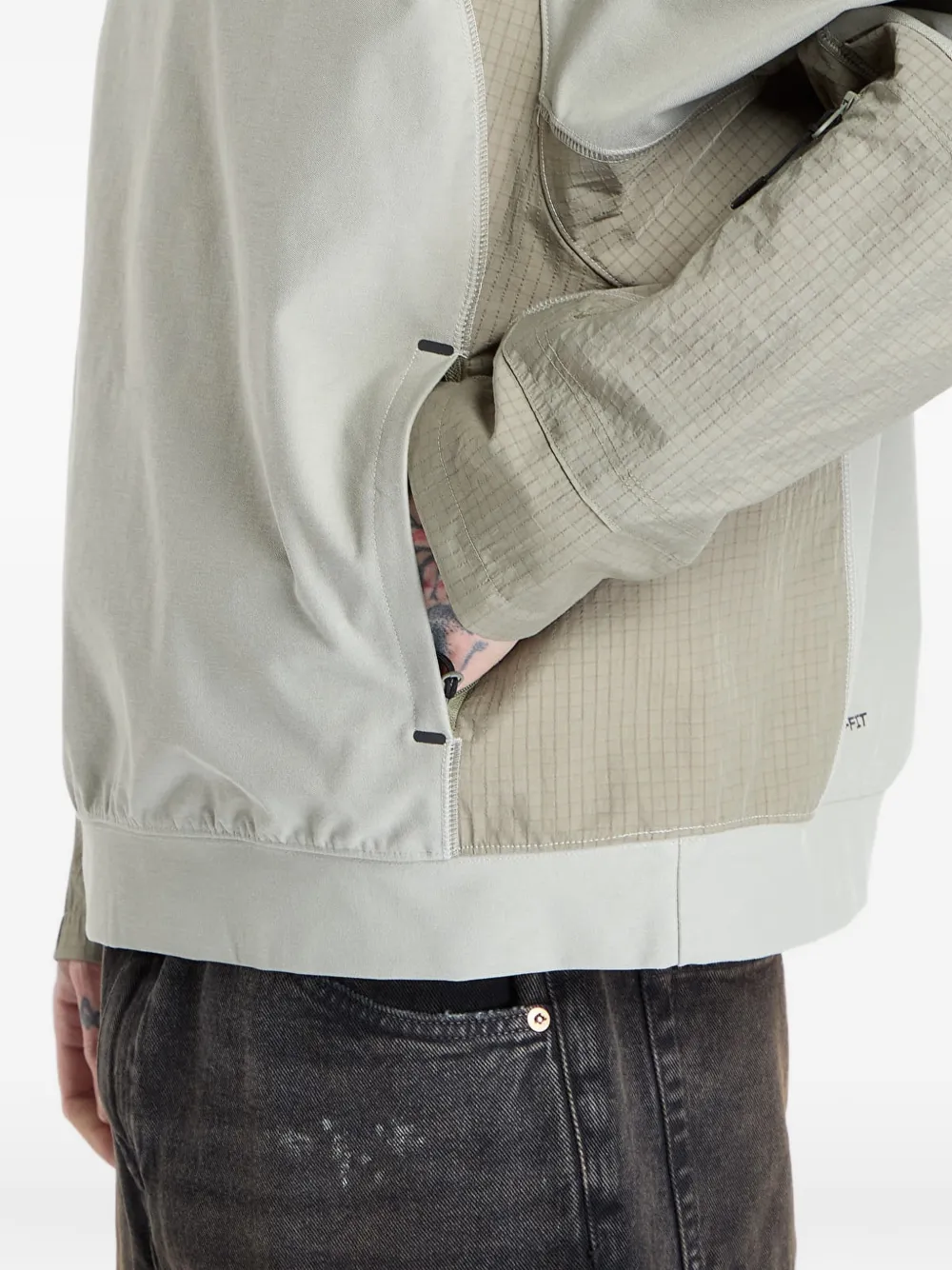 Nike Dri-FIT gebreide cargo hoodie Groen