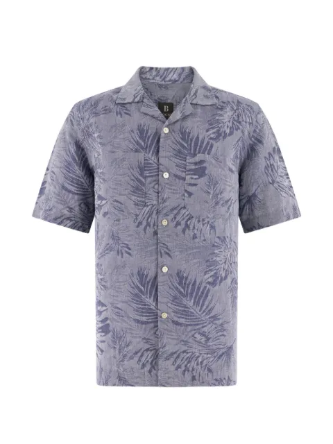 Boggi Milano tropical-pattern shirt