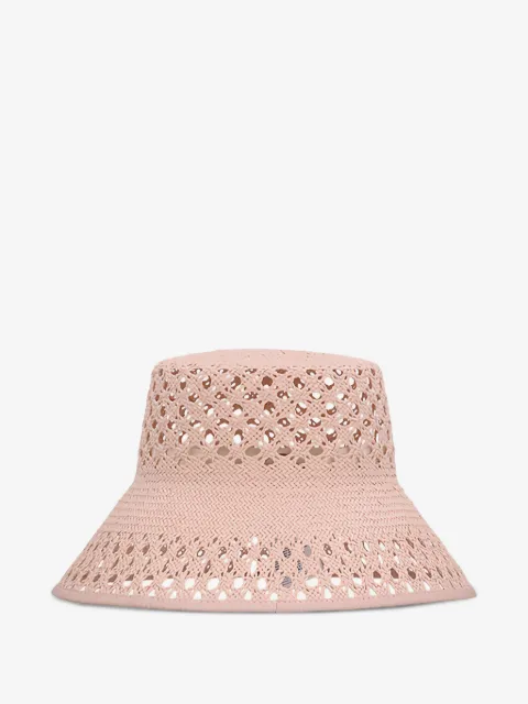 Max Mara Amora woven bucket hat