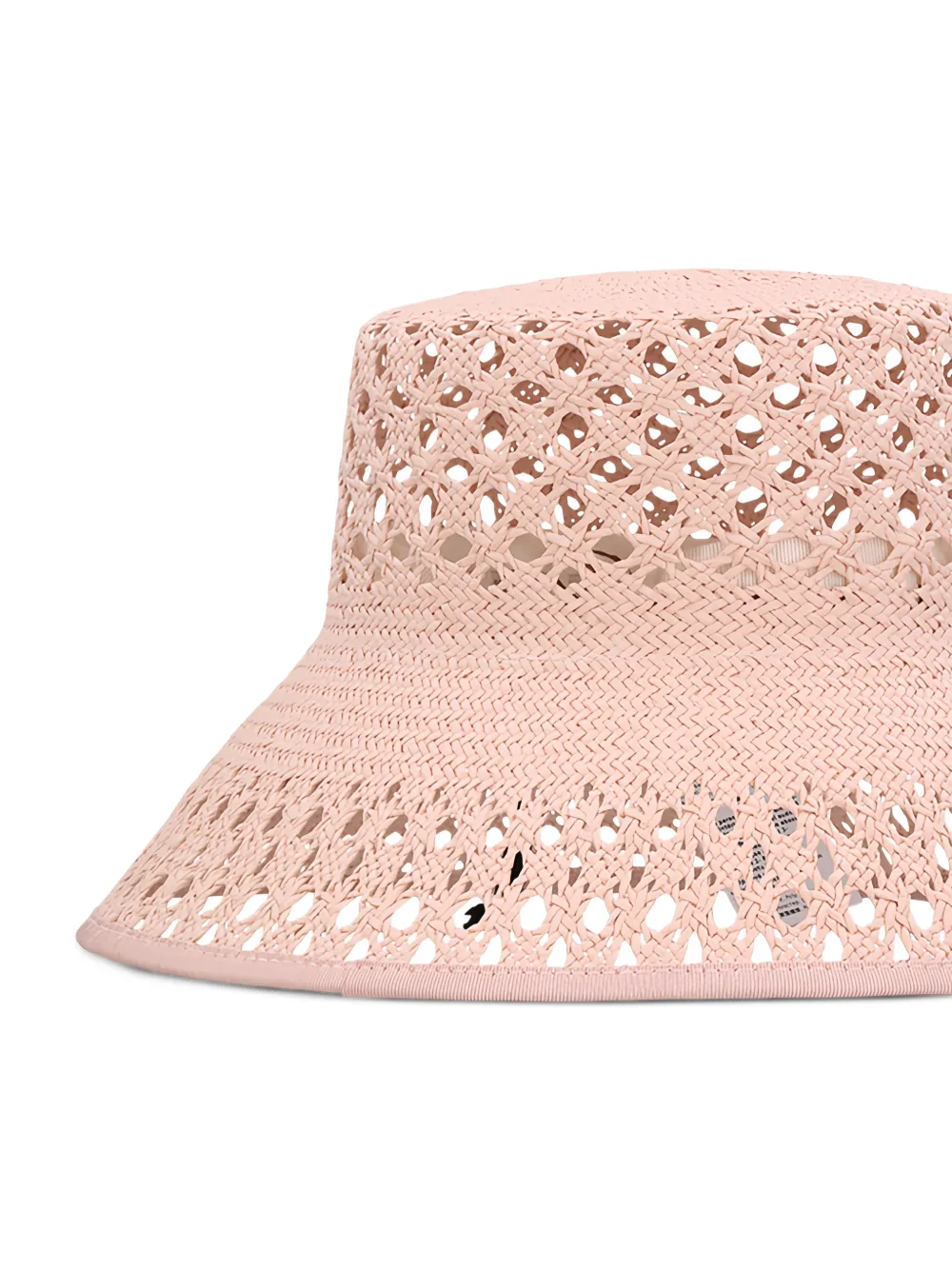 Max Mara Amora geweven vissershoed Roze