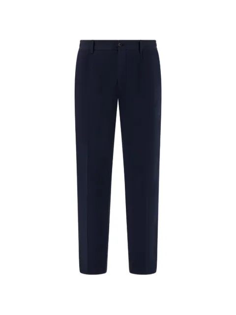 Boggi Milano logo-detail trousers