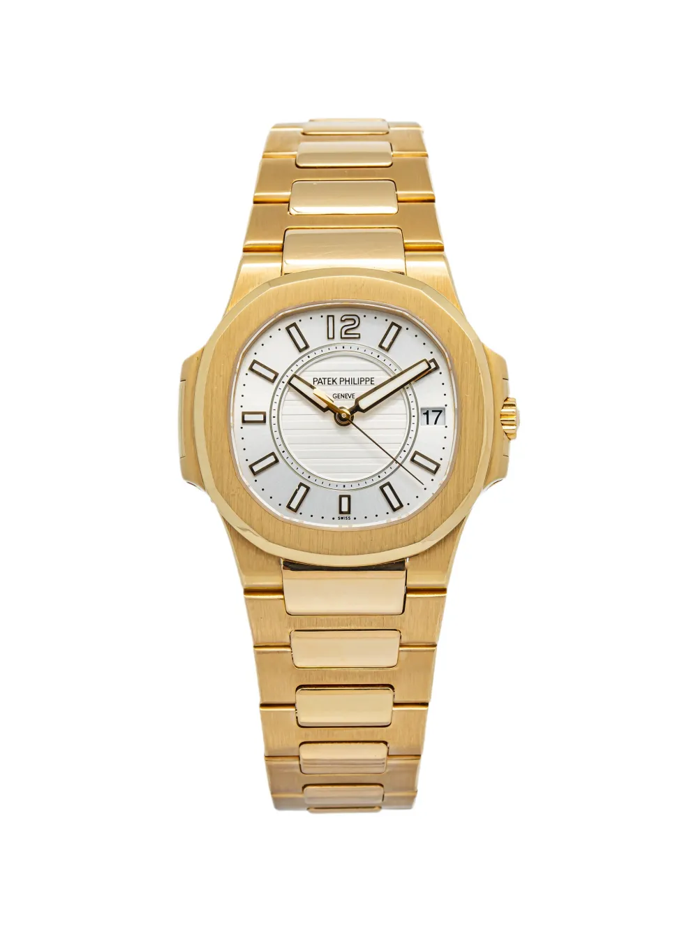 Patek Philippe Pre-Owned Nautilus 36mm watch - Bianco