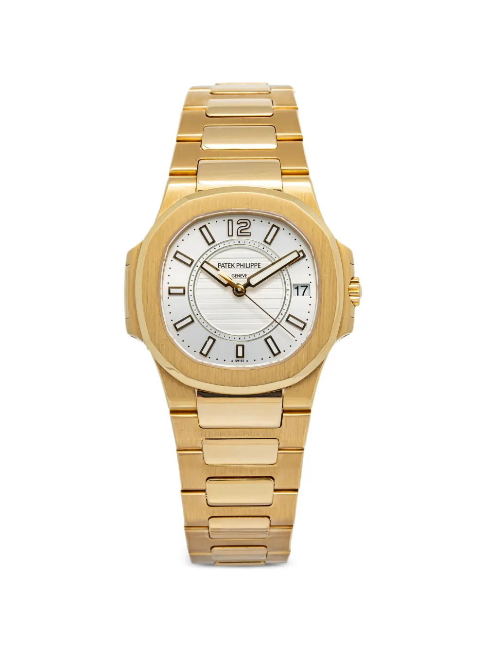 Patek Philippe Pre-Owned Nautilus 36mm watch - Bianco