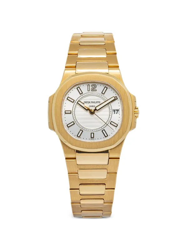 Patek Philippe Pre-owned Nautilus 36mm Watch in White