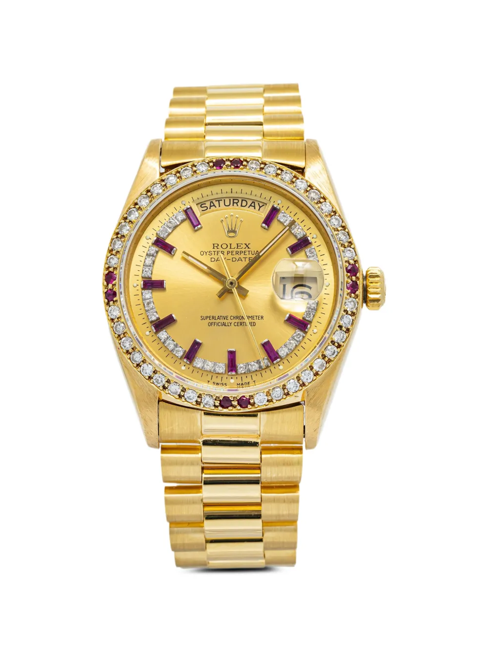 Rolex Day-Date diamond 36mm watch - Oro