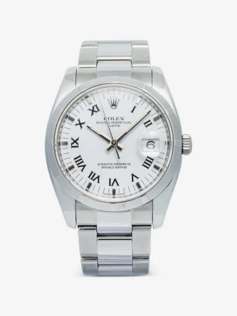 Rolex Oyster Perpetual date 34mm watch