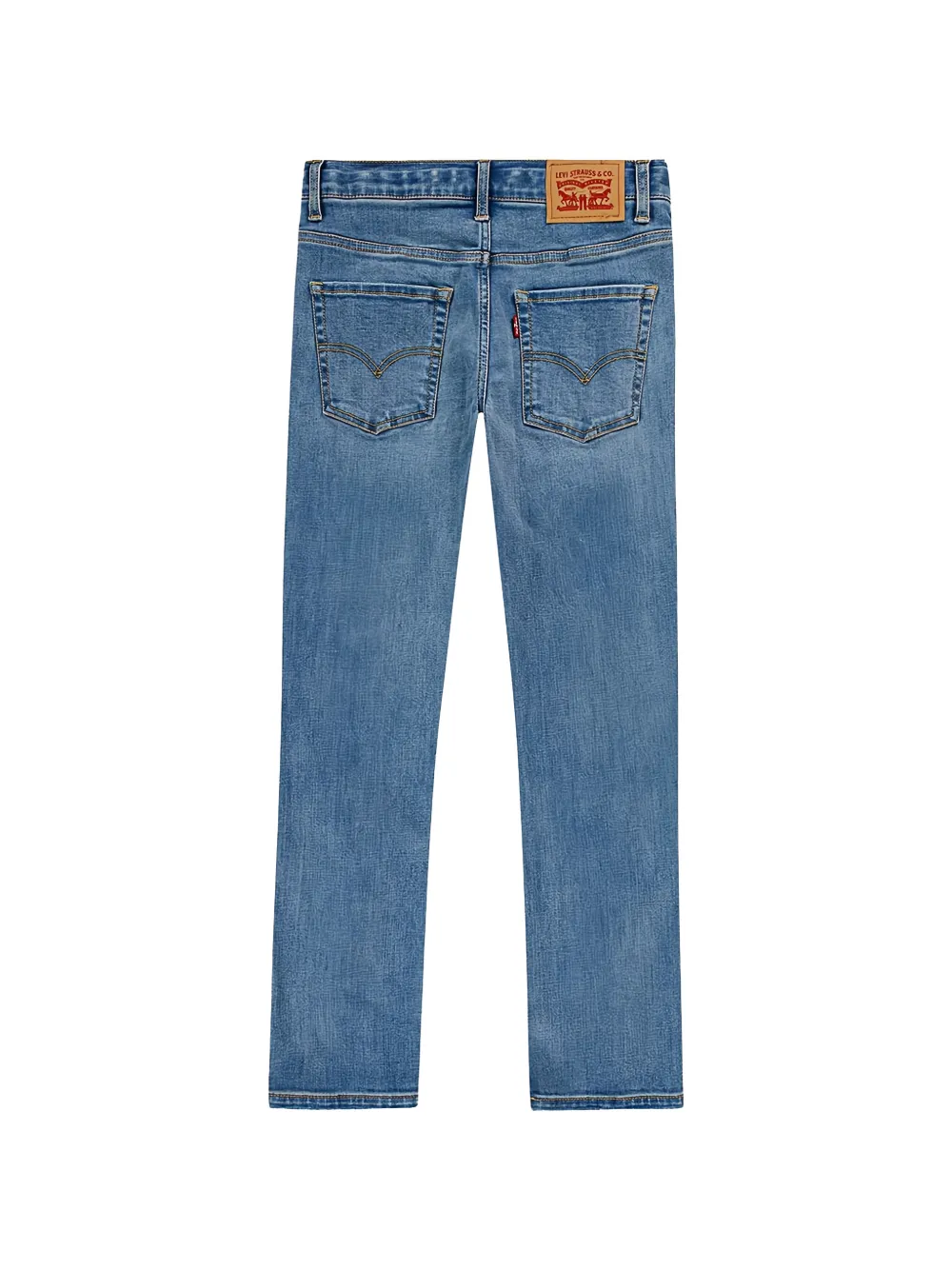 Levi's Kids Slim-fit jeans Blauw