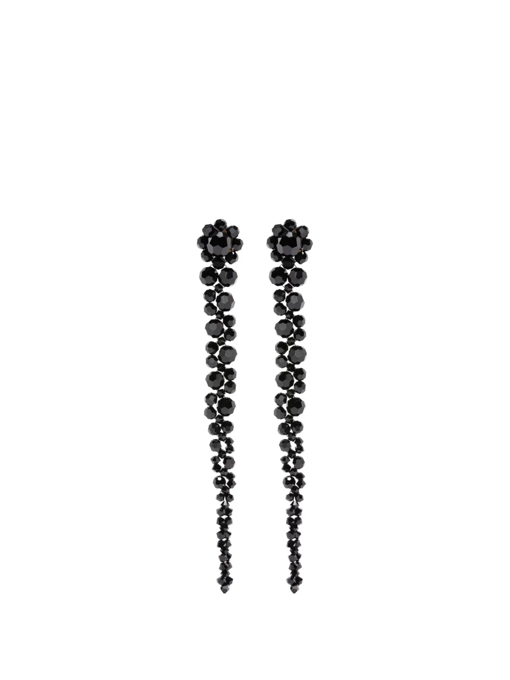 Simone Rocha beaded drop earrings - Nero