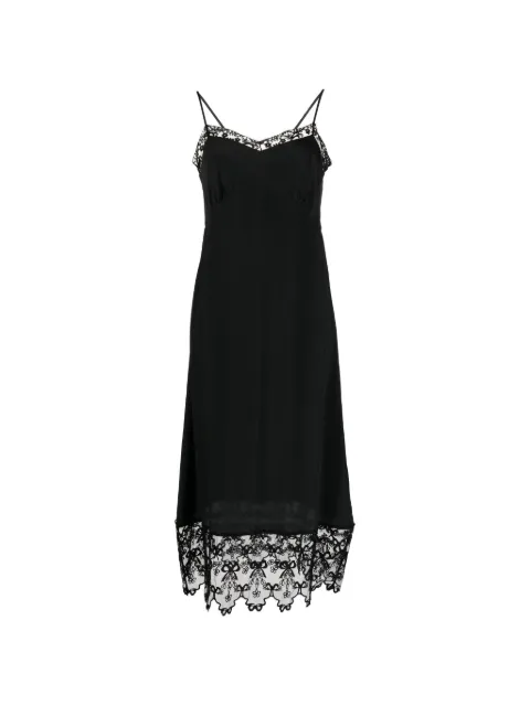 Simone Rocha lace-trim slip dress