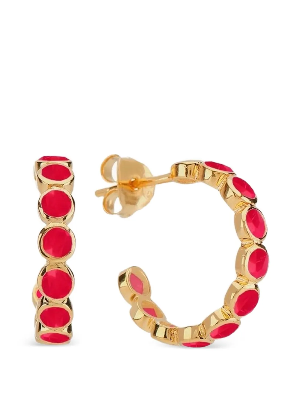 AUREE JEWELLERY Ortigia hoop earrings - Oro