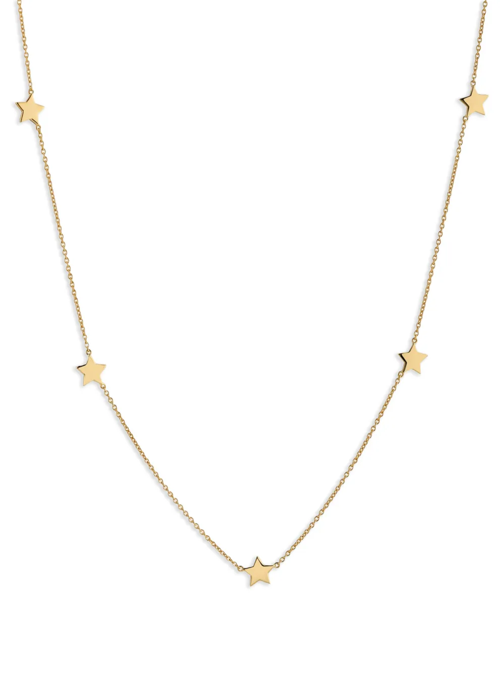 AUREE JEWELLERY Alta multi-star necklace - Oro
