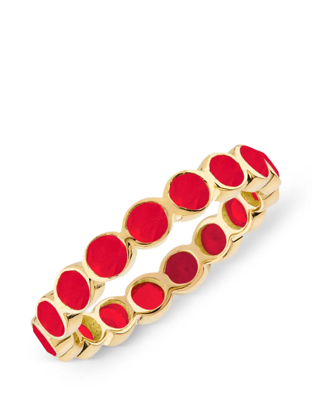 AUREE JEWELLERY Ortigia chalcedony ring - Oro
