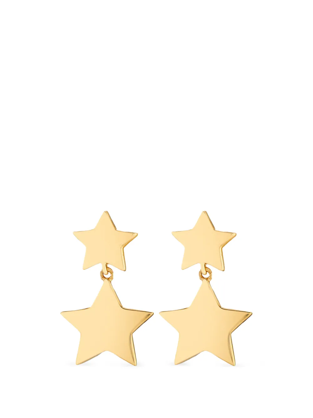 AUREE JEWELLERY Alta double-star drop earrings - Gold
