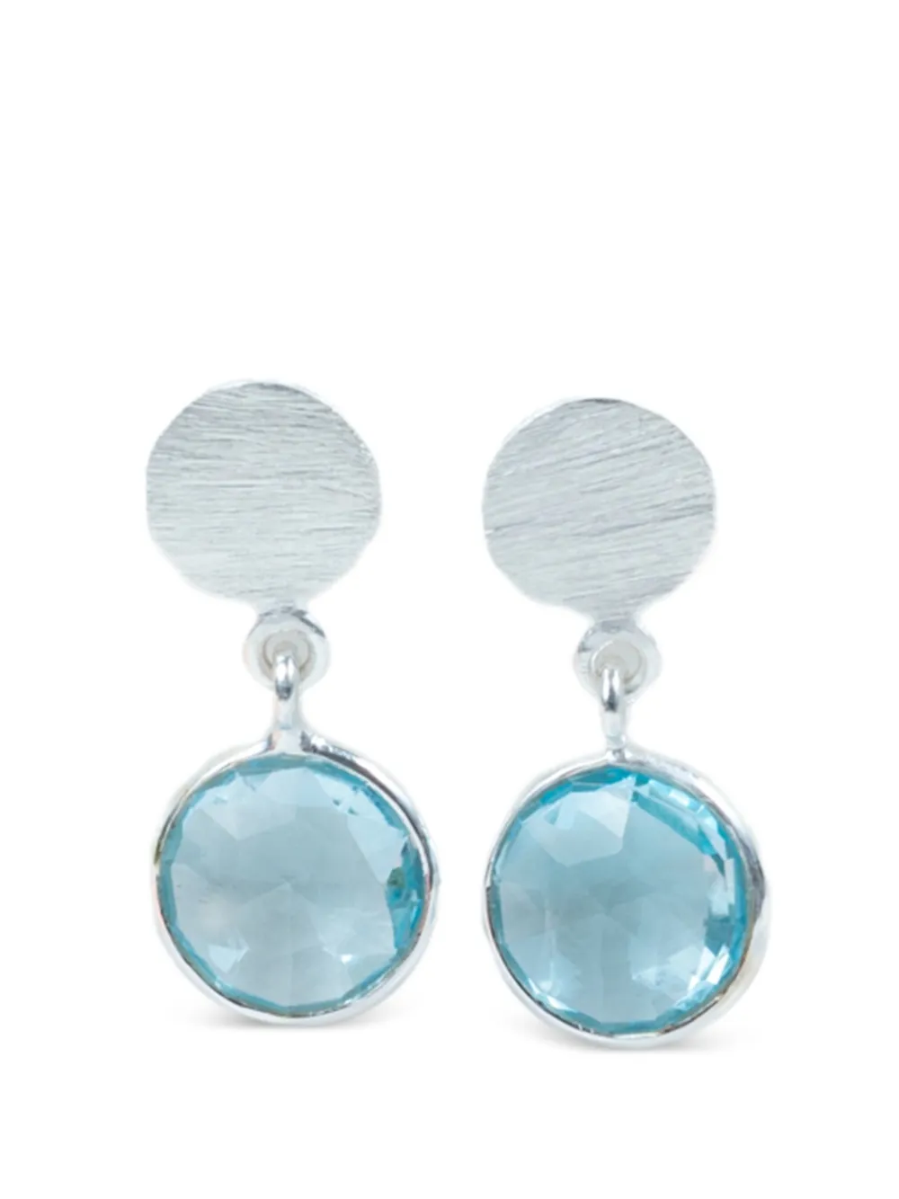 AUREE JEWELLERY Salina drop earrings - Silver