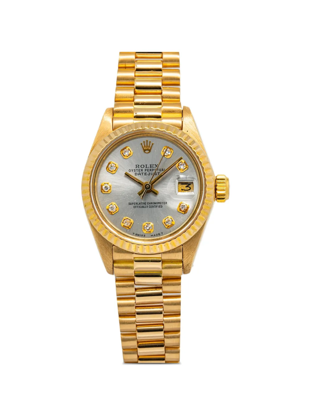 Rolex Datejust diamond 26mm watch - Grau