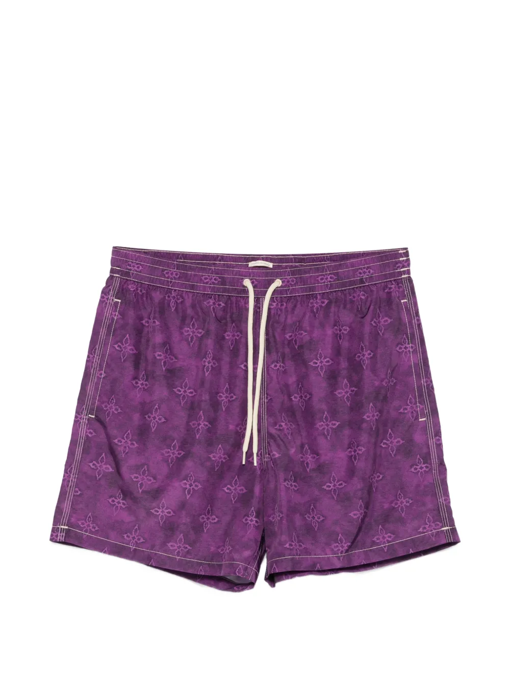 Massimo Alba Kite drawstring swim shorts - Viola