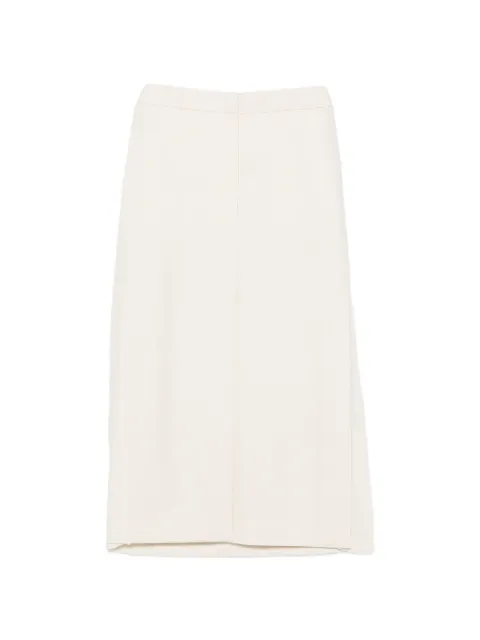 LITKOVSKA button-tab midi skirt