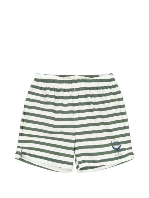 Konges Sløjd Asnou striped drawstring swim shorts