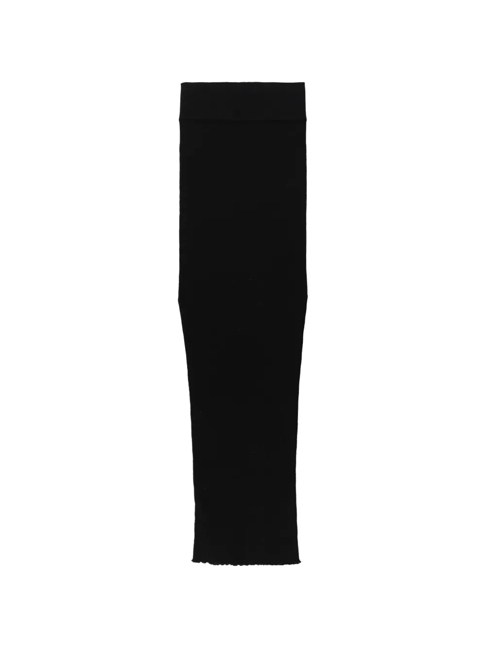 Rick Owens Sacriskirt side-slit skirt - Nero