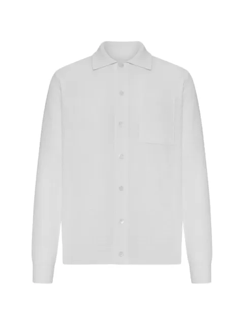 Roberto Collina pocket military stitch shirt