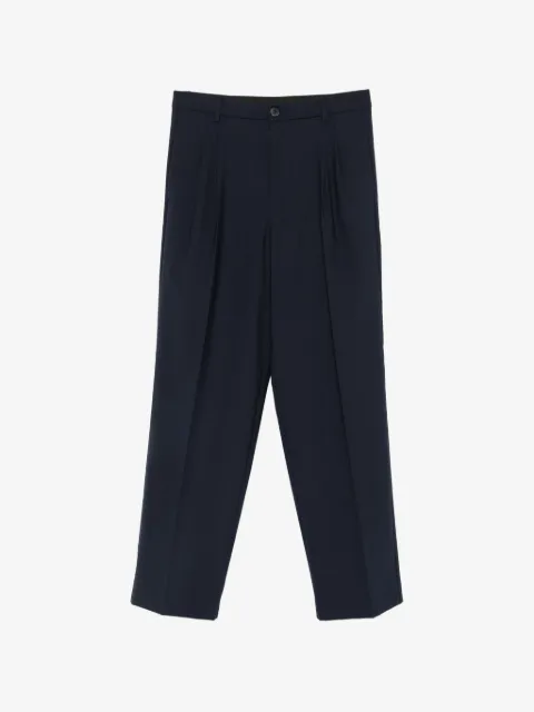 AMARANTO  Pantaloni con pieghe