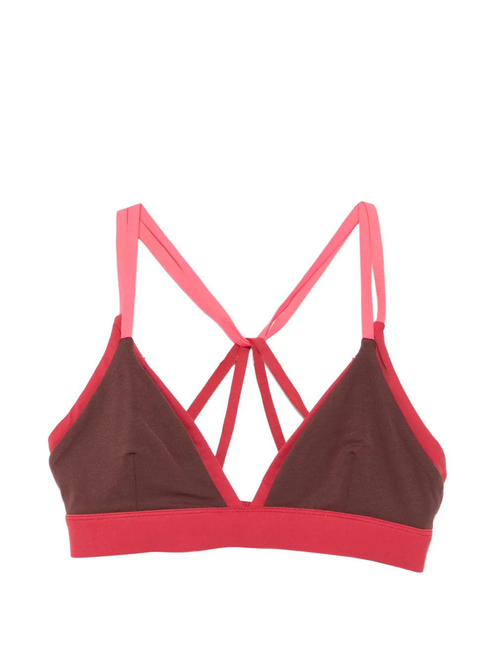 P.E Nation Activate strappy sports bra - Rosso