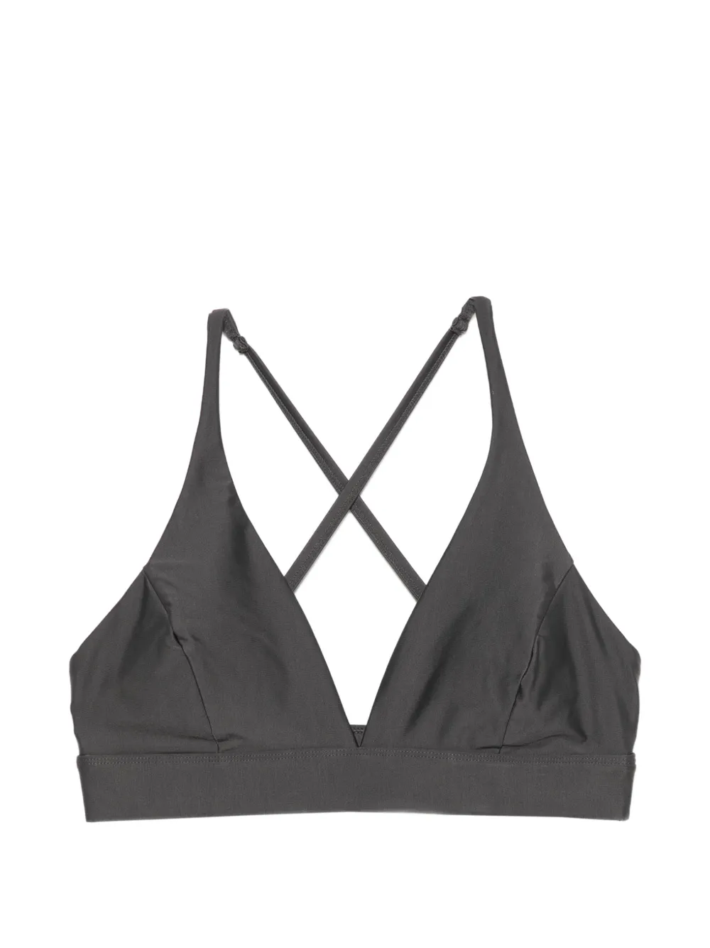 P.E Nation Lumen cross-strap sports bra - Grau