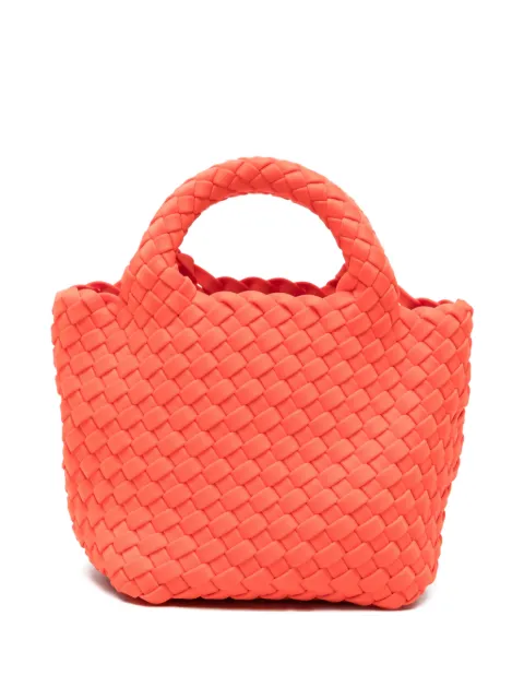 MARREA woven-design tote bag
