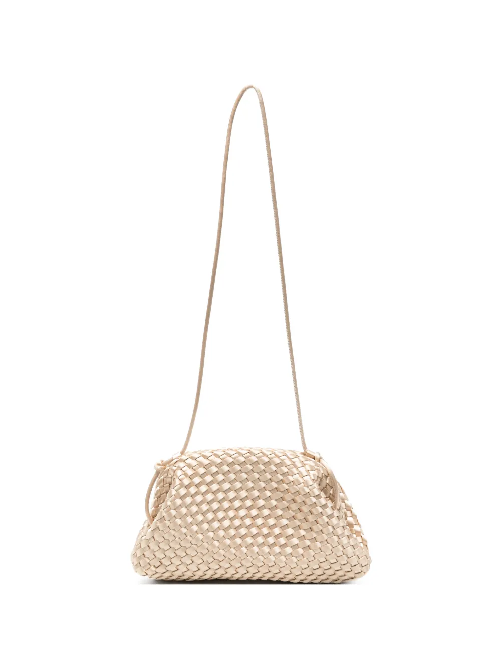 MARREA woven-design cross body bag - Toni neutri