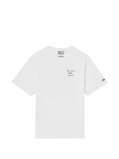 MC2 Saint Barth Portofino T-shirt med slogantryk