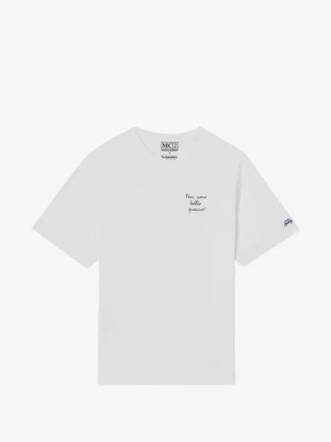 MC2 Saint Barth Portofino embroidered-logo T-shirt
