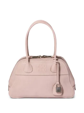 Miu Miu Vivant Nappa Leather Bag | Pink | FARFETCH