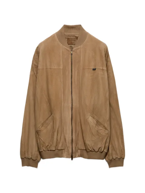 Prada veste bomber en daim