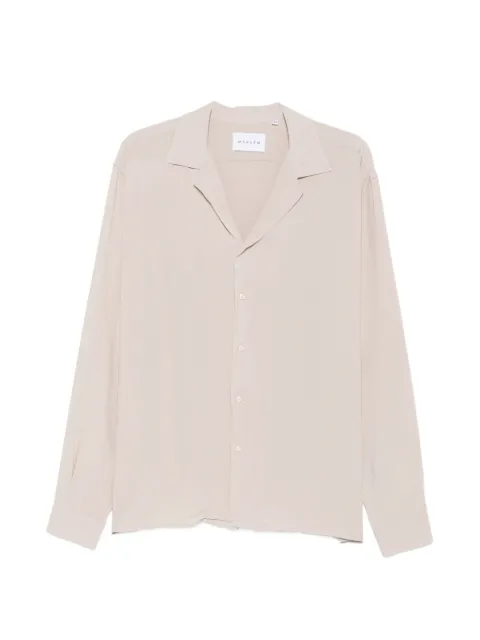 MARSEM notched-lapel long-sleeve shirt